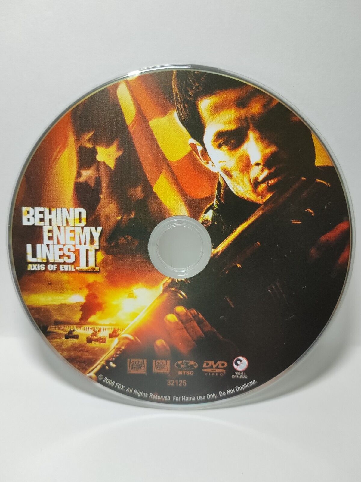 Behind Enemy Lines II DVD Region 3 Disc Only NO Case & Art Work Cover (SD048)