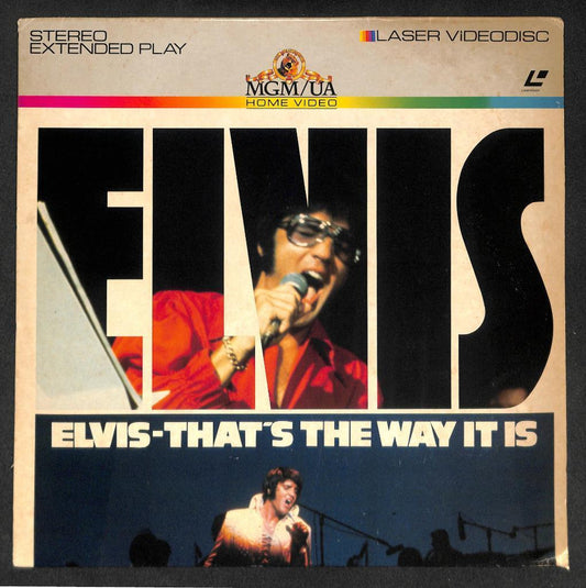 Rare Elvis Presley That's The Way It Is 1984 Rare Made In Japan Laserdisc LD1333