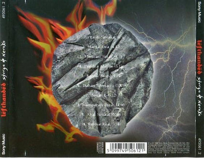 Mega Rare Malaysia Lefthanded Malay Rock Band Sony Music 1999 CD FCS2436