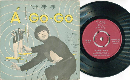 Singapore Band Charlie & His Go-Go Boys A Go Go Dance Music Chinese EP CEP2693