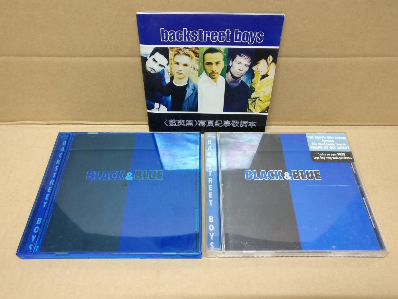 Backstreet Boys BSB Black & Blue 2000 Mega Rare Taiwan & Singapore 2x CD FCB853I