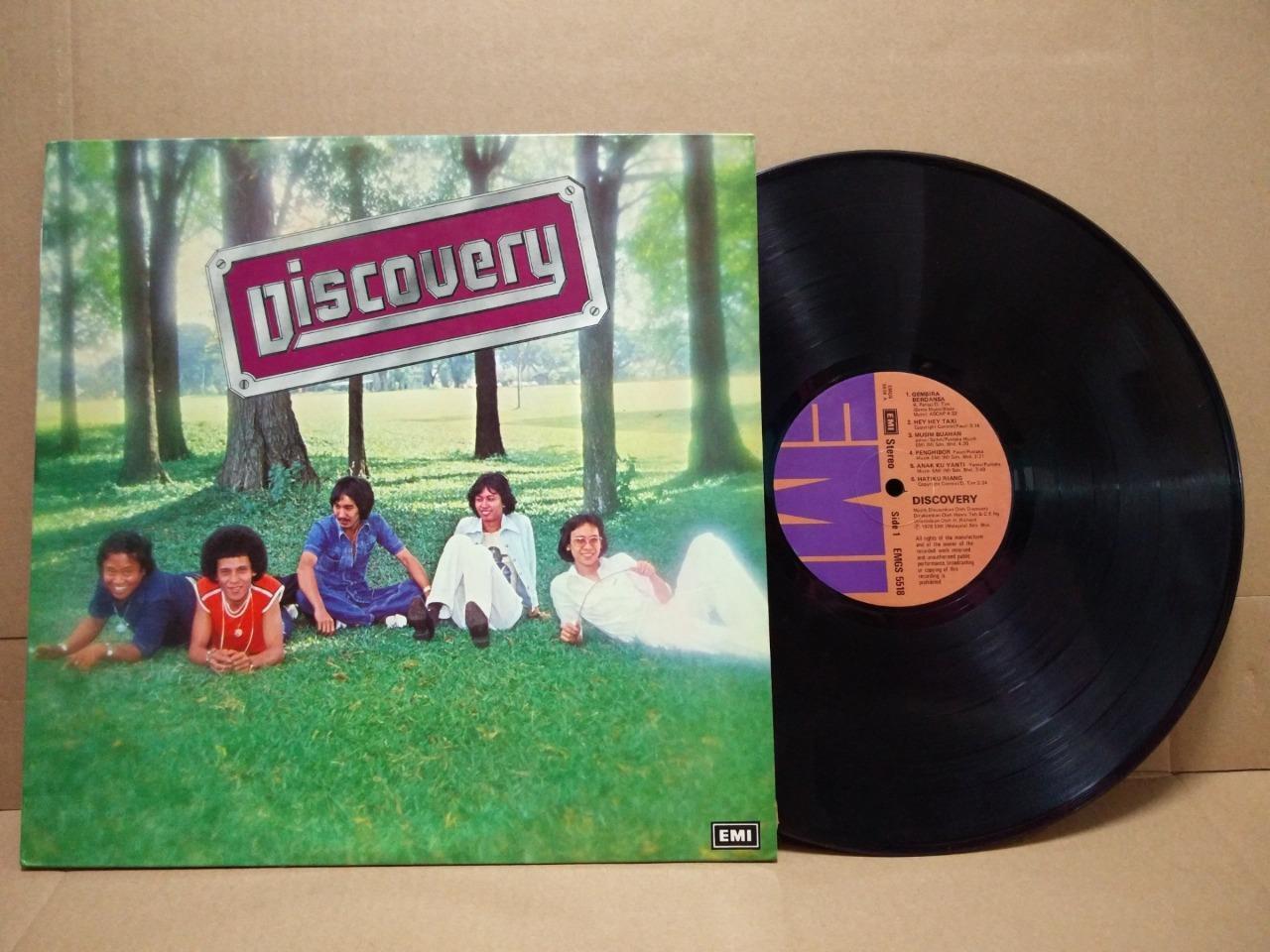 Rare Malaysia Band The Discovery 1978 EMI Malay LP 12" MLP463