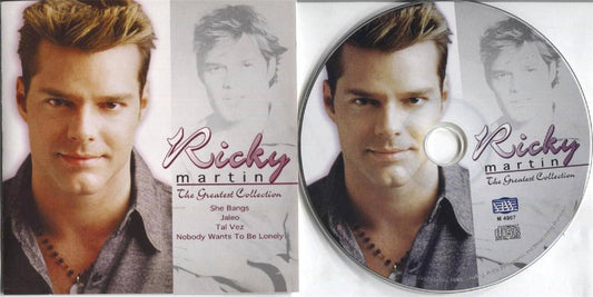 Mega Rare Ricky Martin On Cover Compilation Singapore CD FCS3715