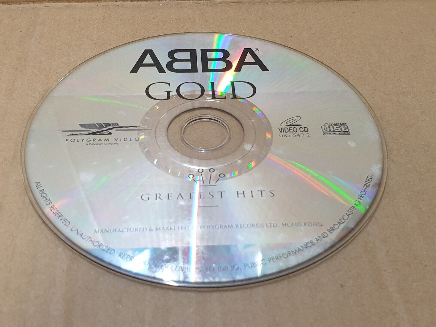 ABBA Greatest Hits Fernando S.O.S Hong Kong English Video CD VCD (FCS10232)