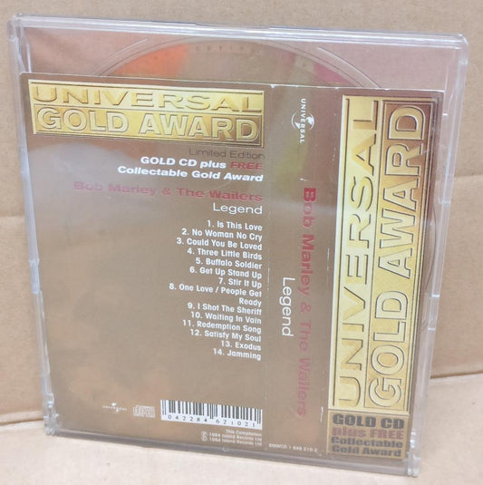 Bob Marley & The Wailerss Legend Mega Rare Singapore Gold CD FCB1745