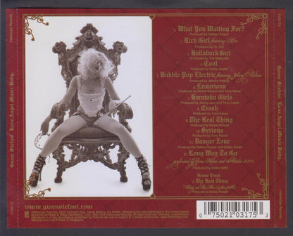 Mega Rare Gwen Stefani Love. Angel. Music. Baby. 2004 Singapore CD FCS6503