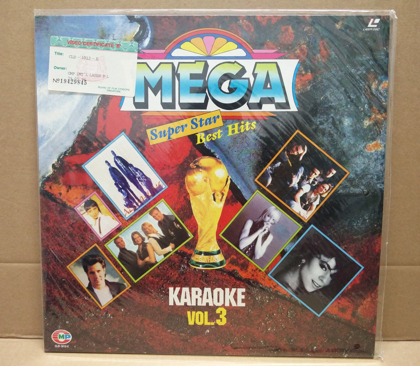 Prince Madonna Michael Jackson On Cover Karaoke Singapore 6x Laserdisc Ld Japan