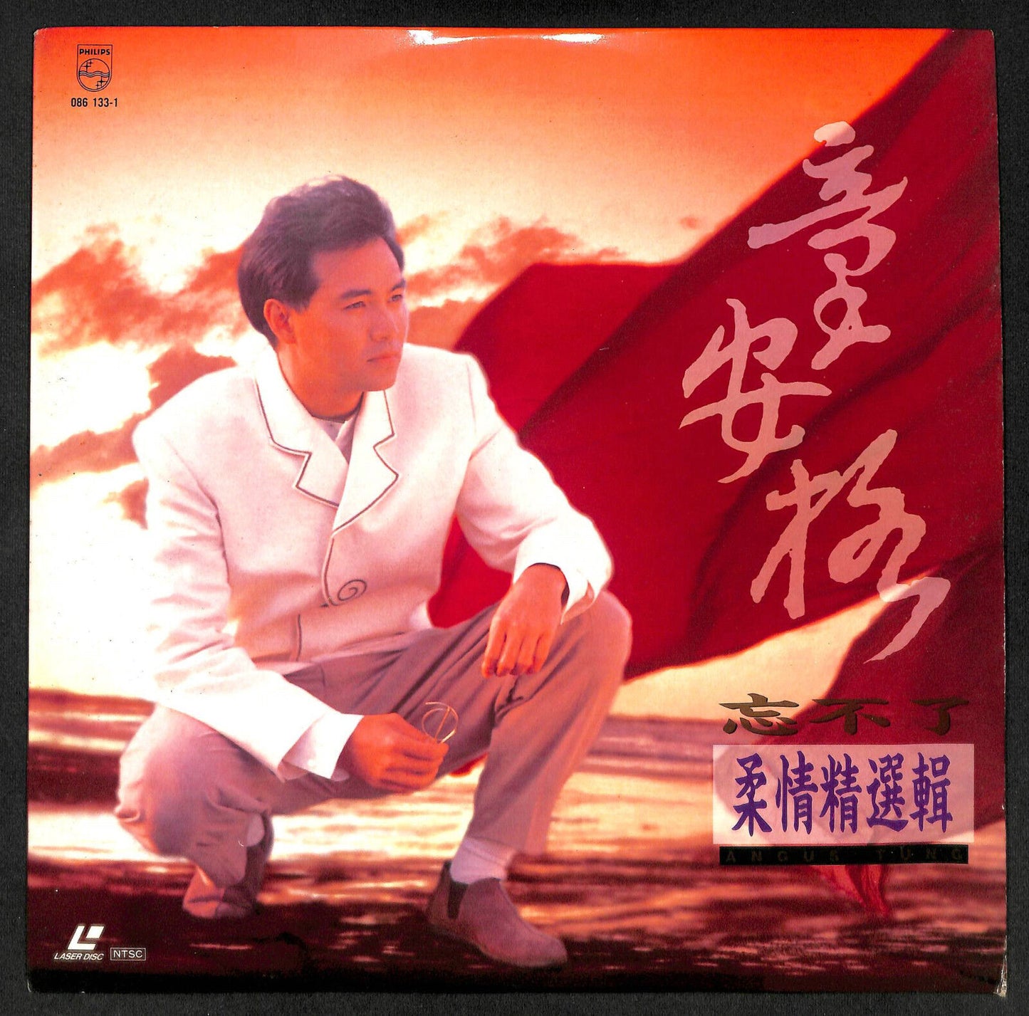 Taiwan Angus Tung 童安格 忘不了 柔情精选辑 1993 Mega Rare Japan Chinese Laserdisc LD1161