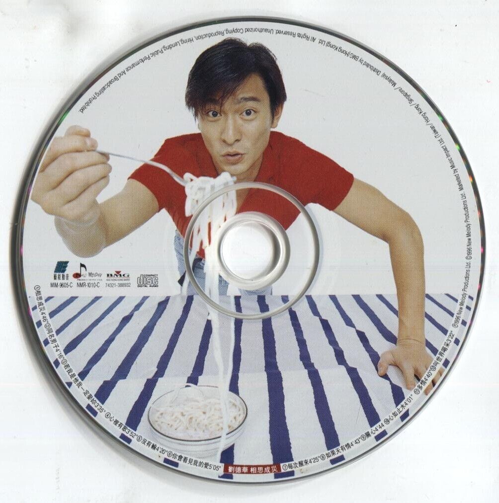Hong Kong Andy Lau 劉德華 刘德华 相思成灾 1996 Asia CD AA153