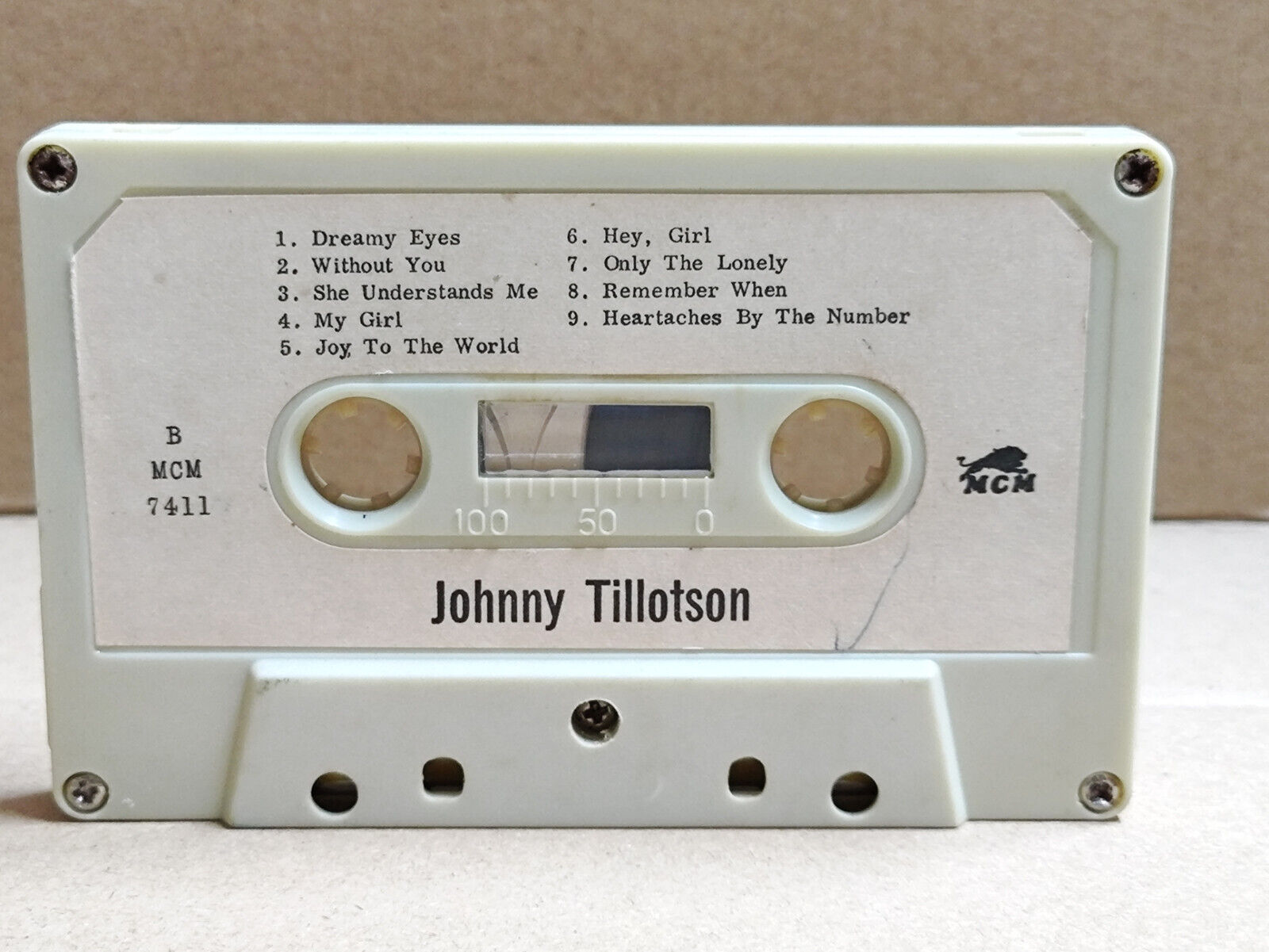 AMM68 JOHNNY TILLOTSON JUDY JUDY JUDY RARE MCM LABEL SINGAPORE CASSETTE (CS2296)