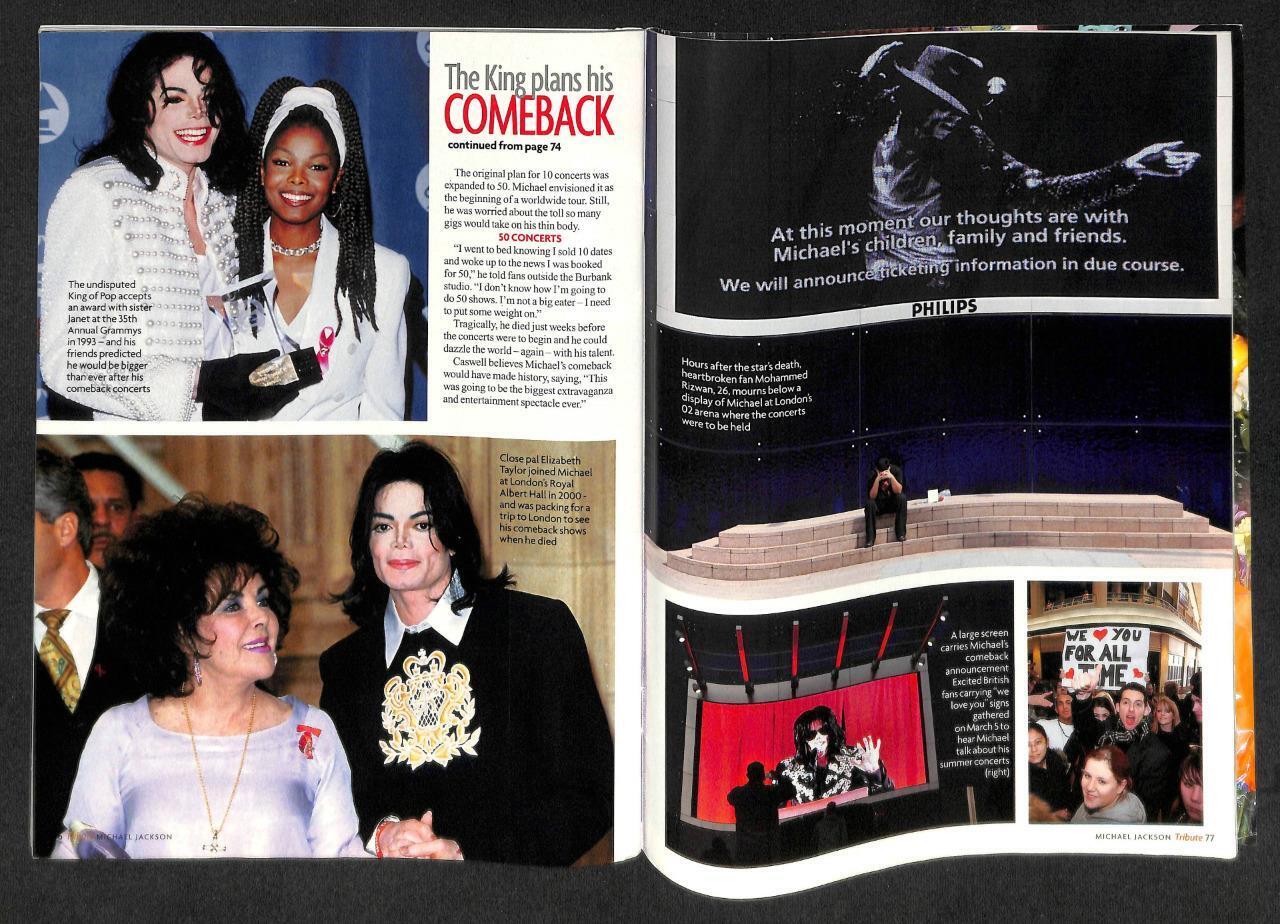Vintage Collector's Edition Michael Jackson MJ 1958-2009 Magazine (MZ030)