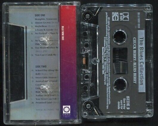 Chuck Berry The Blues Collection 1993 Paris Cassette CS026
