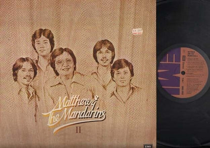 Rare Singapore Matthew & Mandarins Band 1979 Cathay Pacific Airlines LP CLP3601