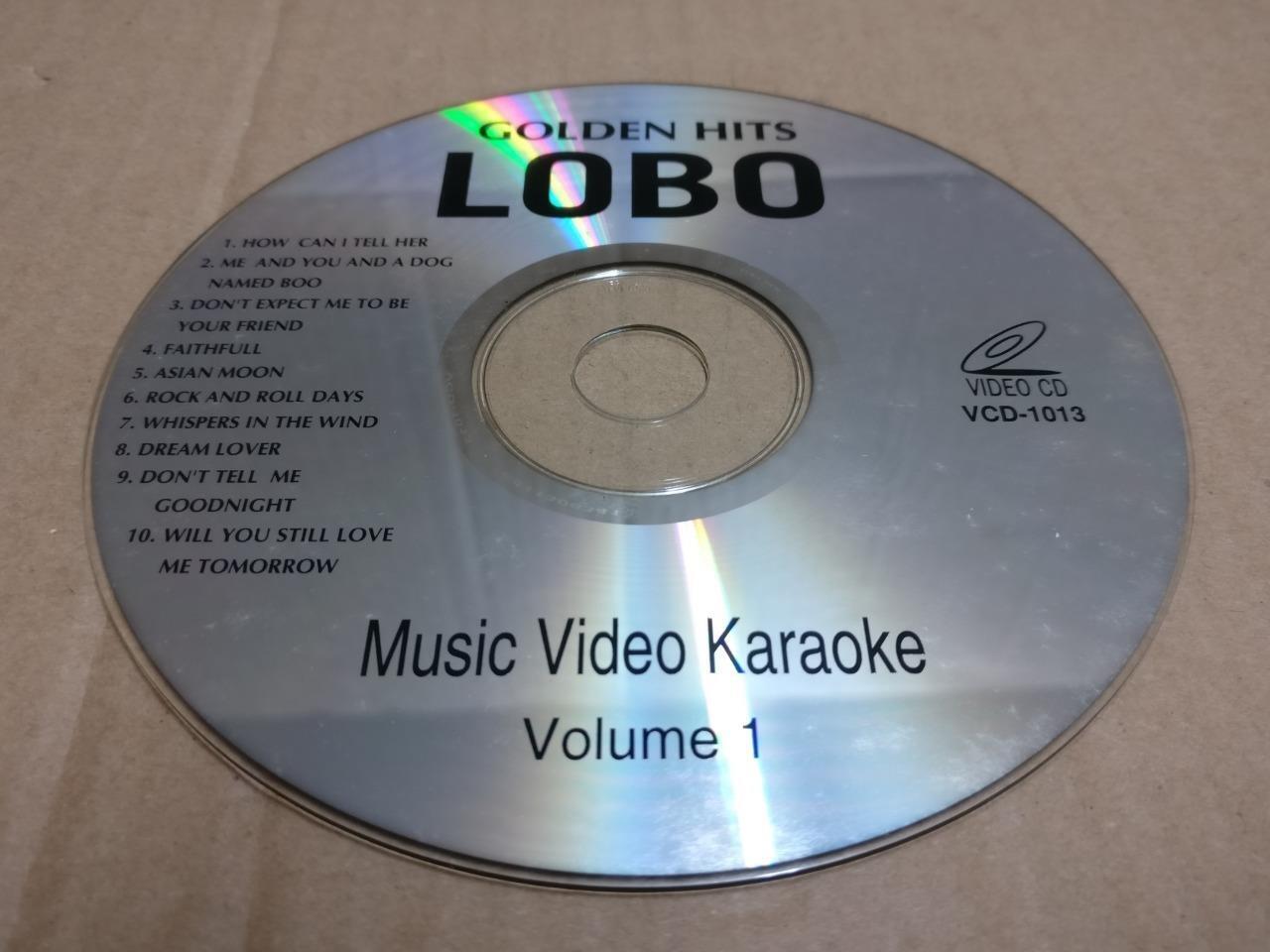 LOBO Vol.1 & 2 MV Karaoke 2001 Rare Singapore English Video 2x VCD FCS10033