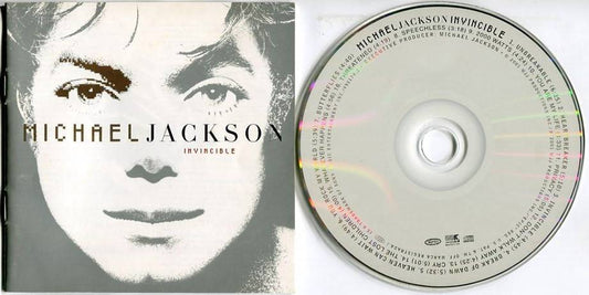 Michael Jackson Invincible 2001 EPIC USA Selling In Singapore CD FCS5230