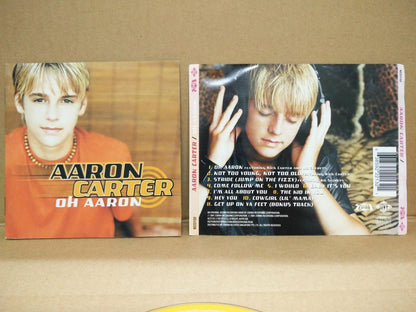 Aaron Carter Oh Aaron 2001 Mega Rare Singapore CD FCS8709