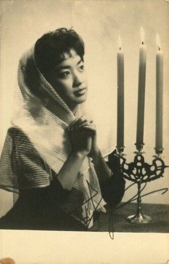 50's China Hong Kong Actress Nan Hong 南紅 Pretty Woman Photo Not Postcard PC336