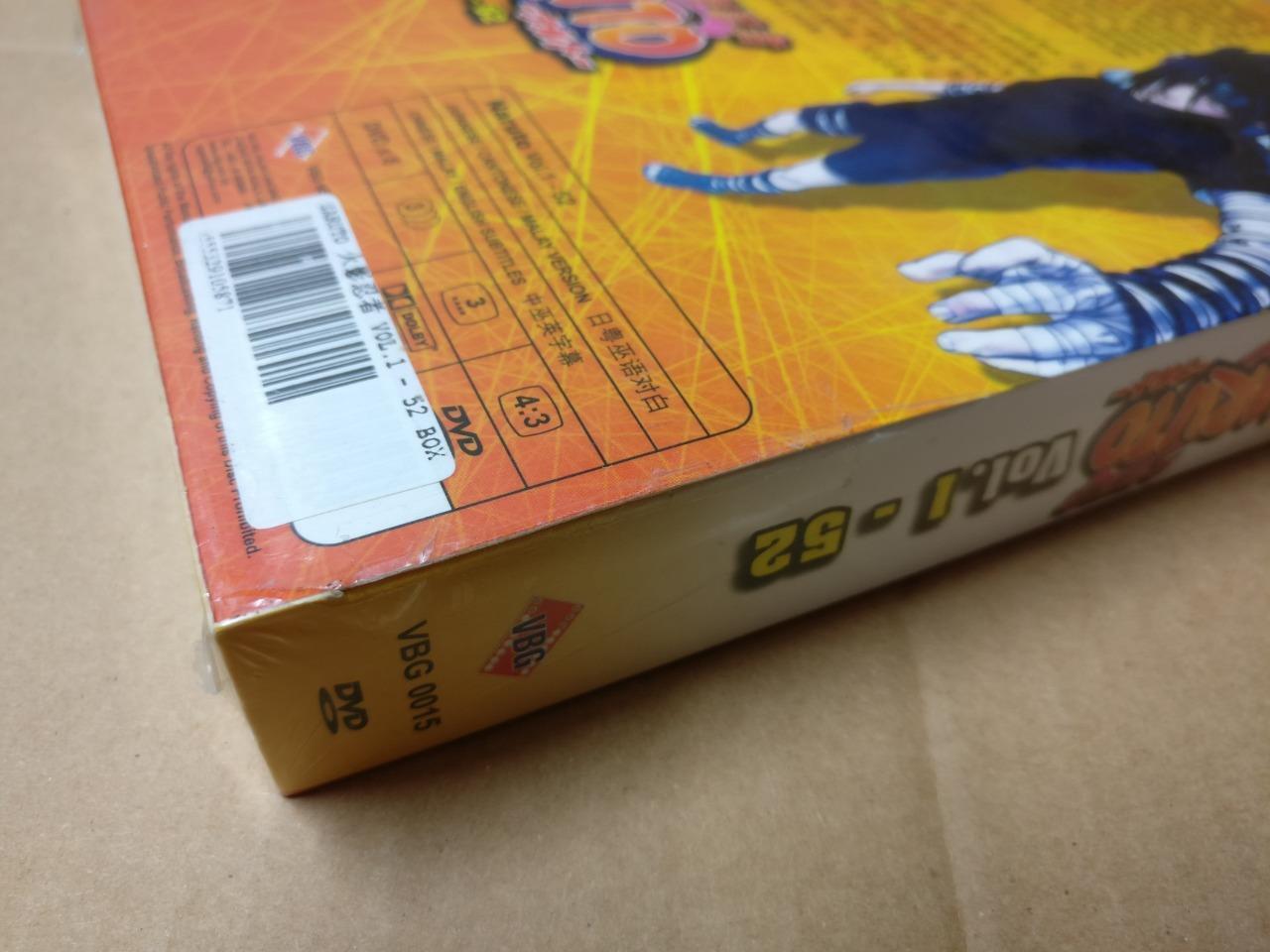 Sealed Japanese Animation Cartoon Naruto 火影忍者 Ch Eng Sub Malaysia 8x DVD FCB1861