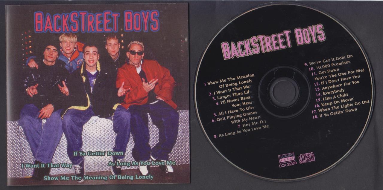 Mega Rare Backstreet Boys On Cover Singapore CD FCS7370