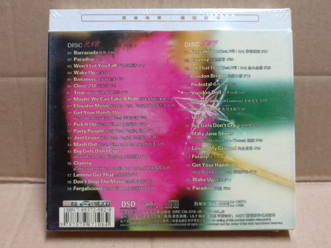 New Sealed Fergie This Is My Paradise DSD For Car China 2x CD FCB2238 F