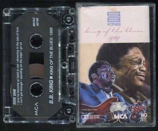 B.B. King 1989 King Of The Blues Rare Malaysia Cassette 卡帶 磁帶  CS076