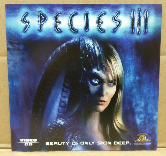 Horror Movie Species III Robin Dunne Mega Rare Singapore Video 2x VCD FCS9084