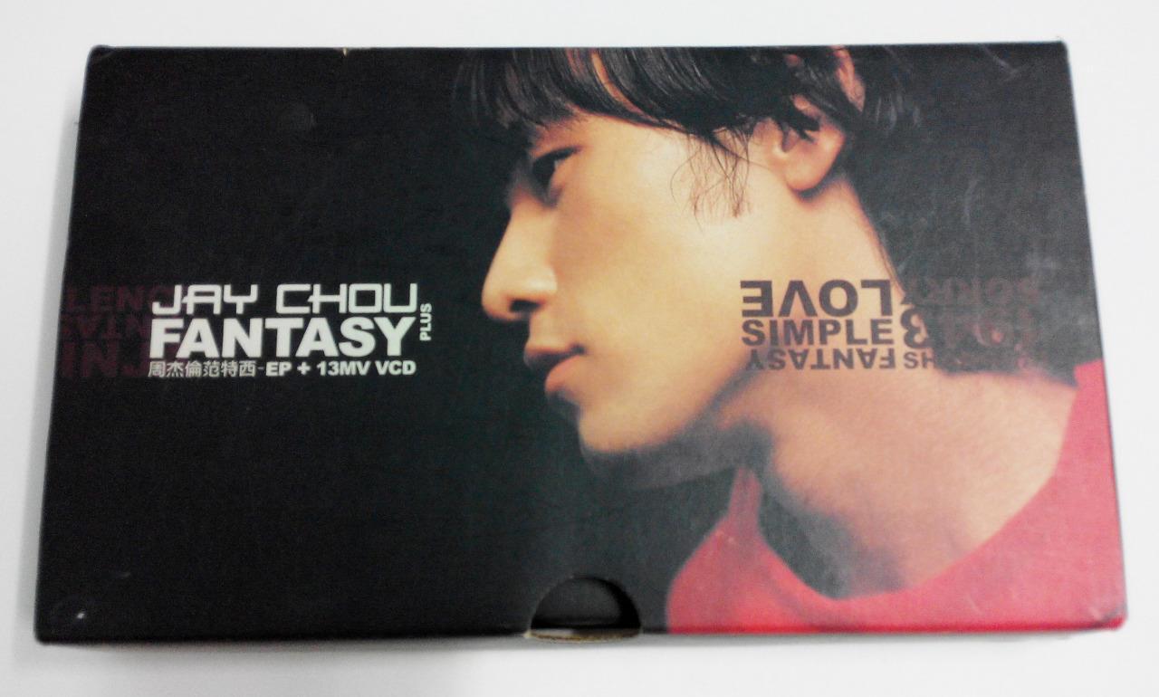 Taiwan Jay Chou Fantasy Plus EP CD+13 MV VCD 2001 Singapore/Malaysia Only FCB970