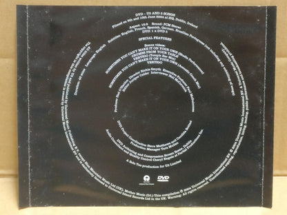 U2 How To Dismantle An Atomic Bomb 2004 Mega Rare Singapore CD + DVD FCS9664