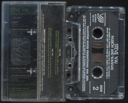 Steve Vai 1990 Rare Malaysia Kuala Lumpur Cassette CS007