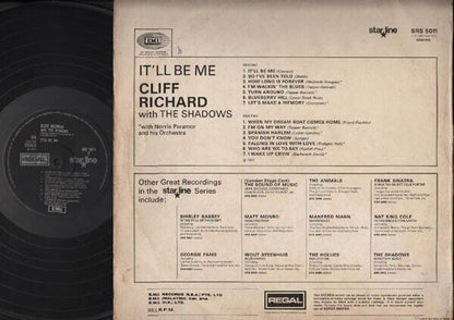 Cliff Richard & The Shadows 1962 EMI Rare Singapore 12" LP ELP1506