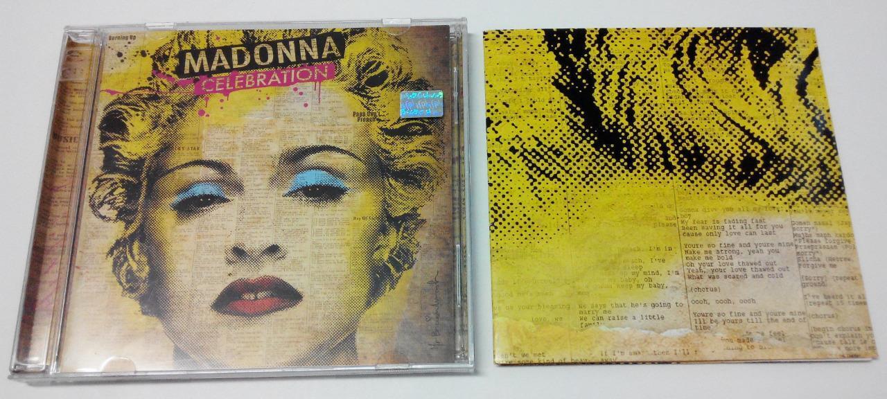 Mega Rare MADONNA Celebration Argentina Edition with A Poster 2x CD FCB966