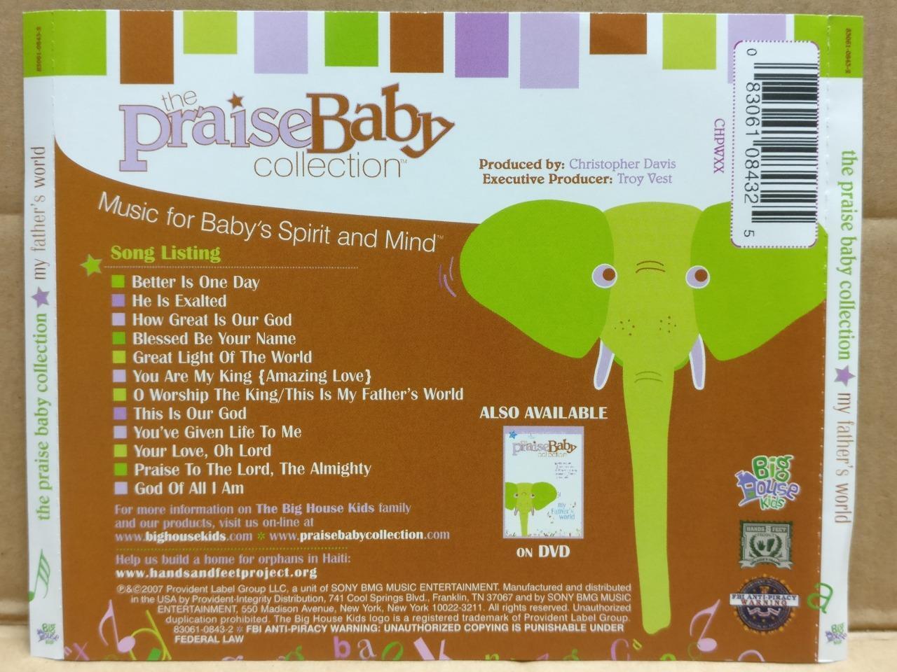 Music For Baby The Praise Baby Collection God Worship Christian CD FCS9614