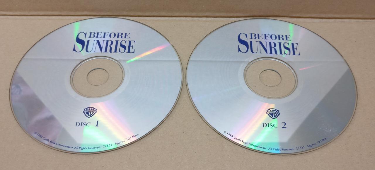 Movie Before Sunrise Ethan Hawke Julie Delpy Singapore 2x VCD FCS8298