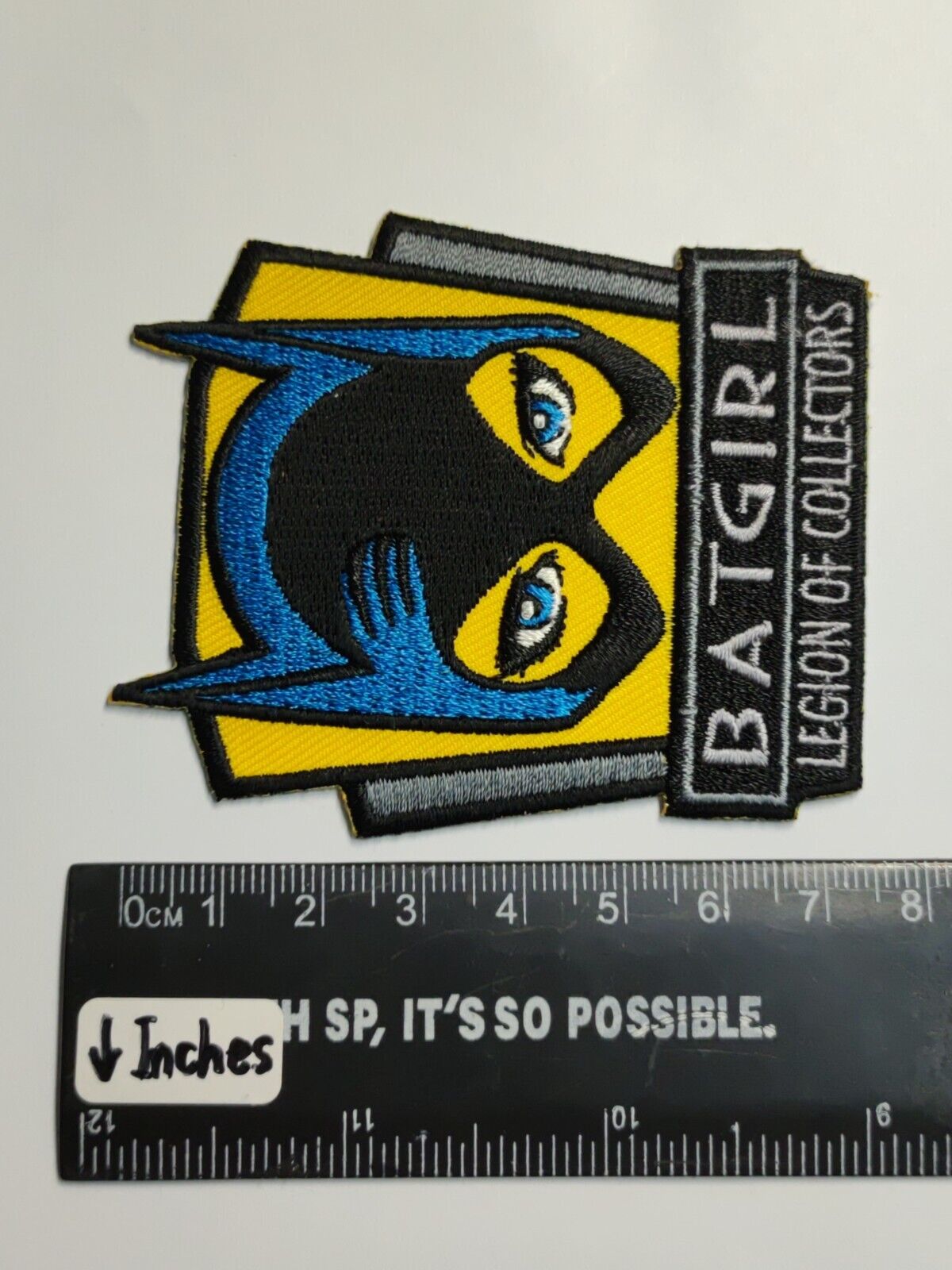 AMM68 DC COMICS BATGIRL LEGION OF COLLECTORS IRON ON SEWING CLOTH PATCH (JF046)