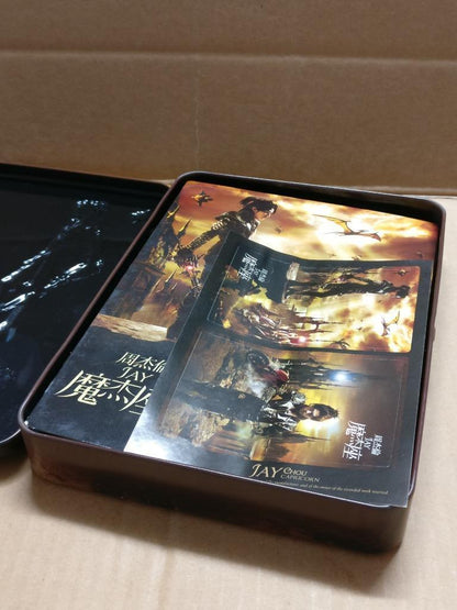 Taiwan Jay Chou 周杰伦 周杰倫 魔杰座 Special Metal Case 2008Sony Chinese CD + DVD FCB2109