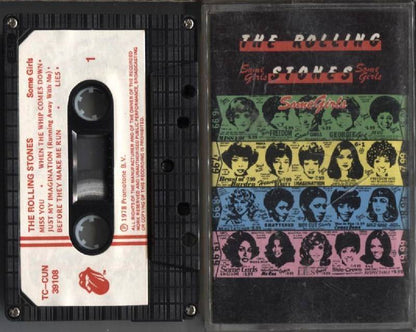 The Rolling Stones Some Girls 1978 EMI Rare Singapore Cassette CS721