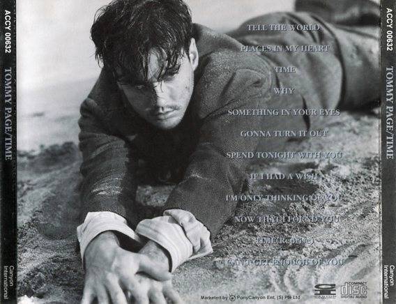 Tommy Page Time Mega Rare Ponycanyon Singapore CD FCS4476