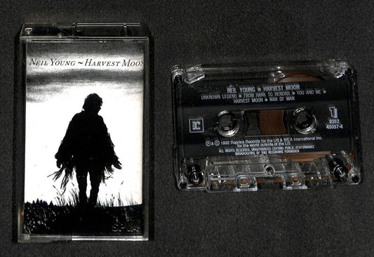 Mega Rare Neil Young Harvest Moon 1992 Singapore Cassette CS1734a