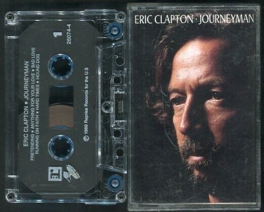 Eric Clapton Journeyman 1989 Mega Rare Reprise Malaysia Cassette CS429