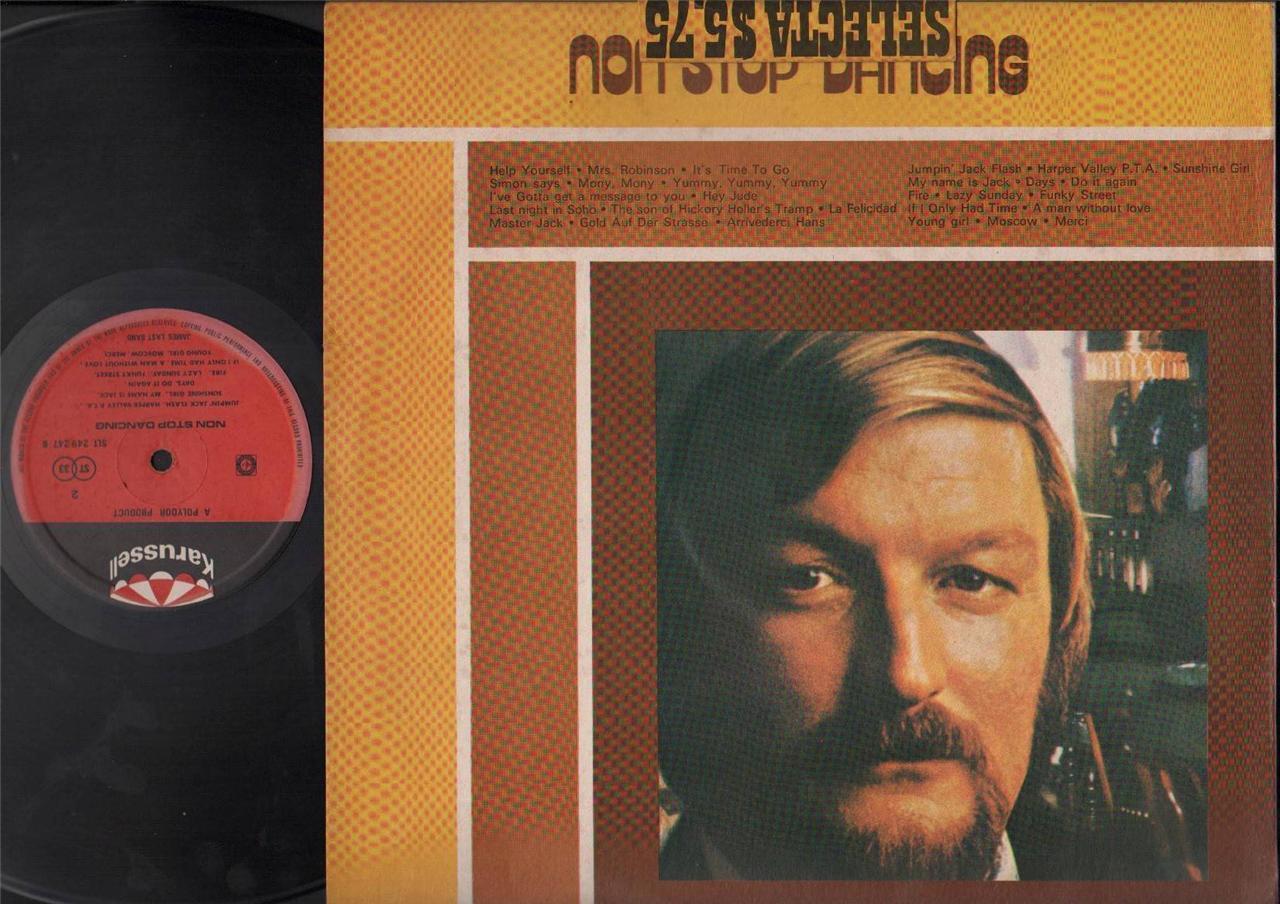 James Last Non Stop Dancing Instrumental Music Polydor Singapore LP ELP2176