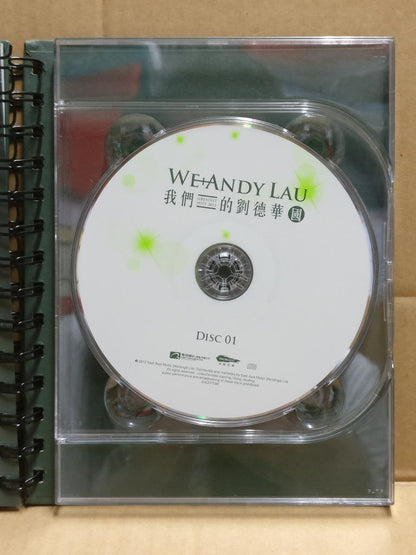 Hong Kong Andy Lau 刘德华 我们的刘德华 Unique Lyrics Booklet 2012 Chinese 3x CD FCBL167