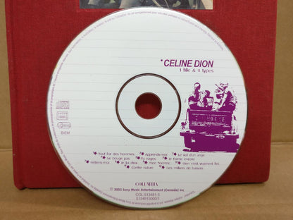 Mega Rare Celine Dion 1 File & 4 types 2003 Sony Canada CD + DVD FCB1411