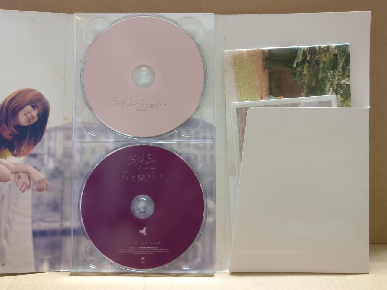 Taiwan S.H.E. Hebe Selina Ella 任家萱 田馥甄 陈嘉桦 花又开好了 2012 Chinese CD + DVD FCBL152
