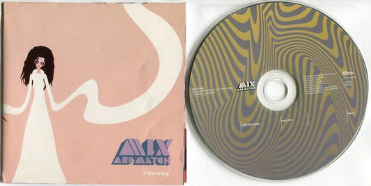 Mega Rare China Faye Wong Wang Fei 王菲 Mix And Match 1998 Hong Kong CD FCS5619