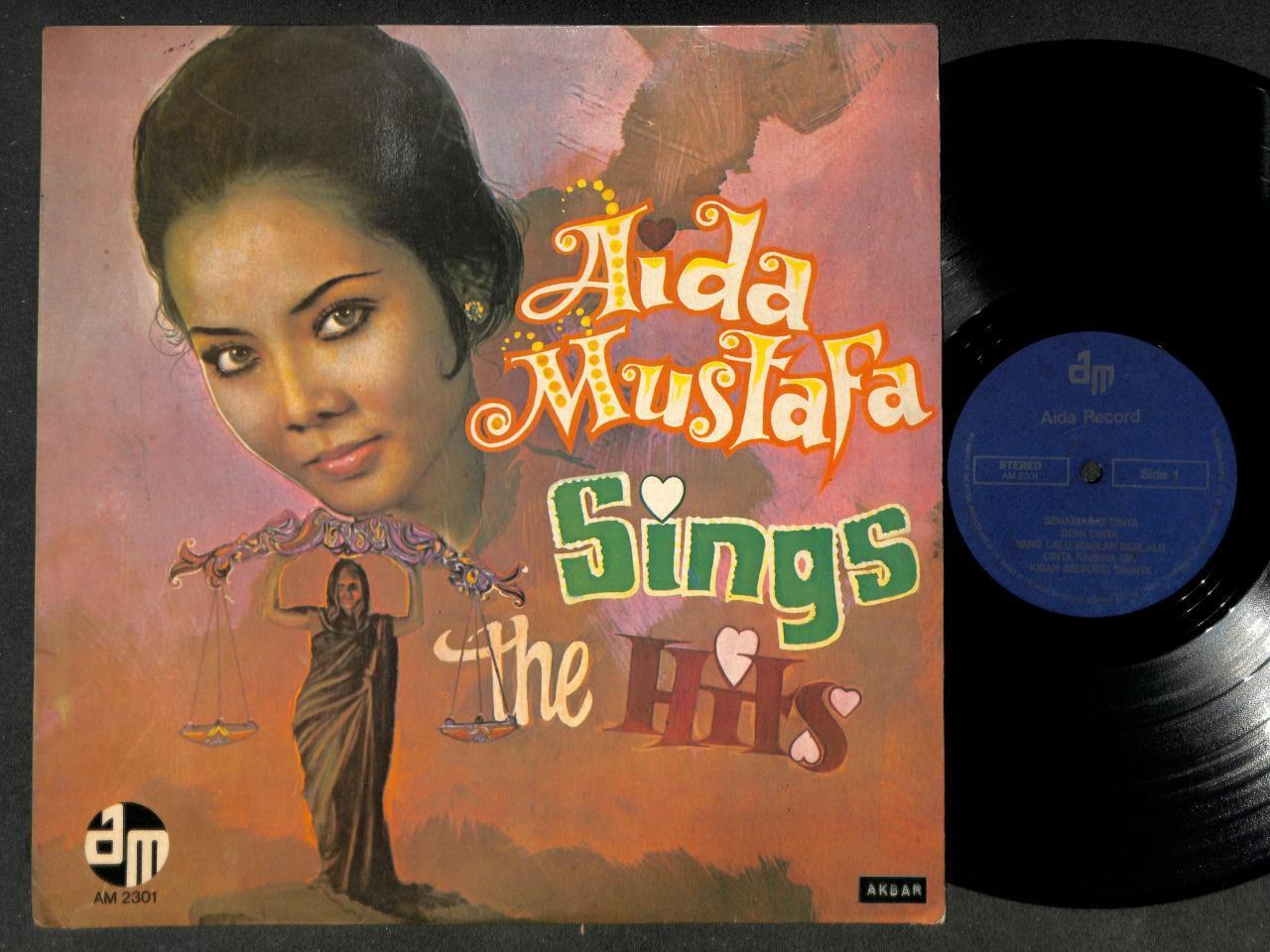 Rare Indonesia Malay Aida Mustafa & Band The Four X Aida Label 12" LP MLP546