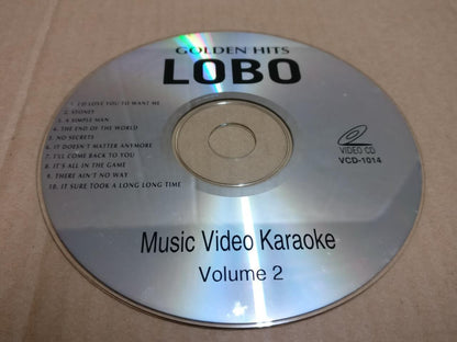 LOBO Vol.1 & 2 MV Karaoke 2001 Rare Singapore English Video 2x VCD FCS10033