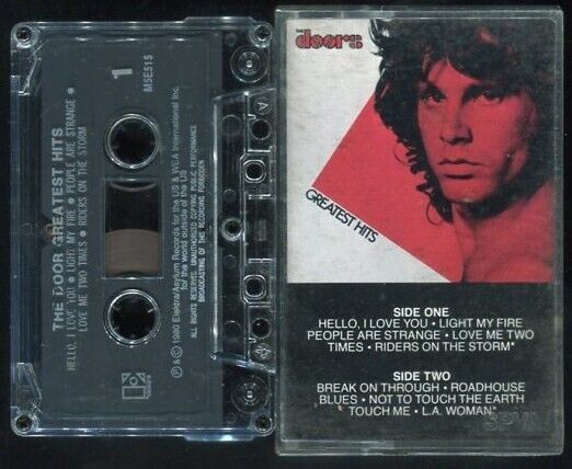 The Doors Band 1980 Rare Singapore Cassette CS035