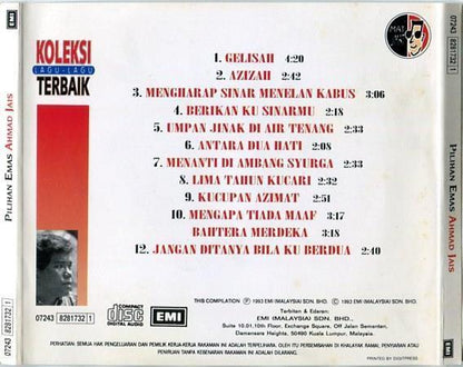 Malaysia Malay Ahmad Jais 1993 EMI Malaysia CD FCS2358