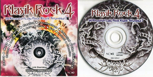 Malaysia Malay Band Klasik Rock 4 SEARCH MEGA The Unwanted Get 2004 CD FCS1480
