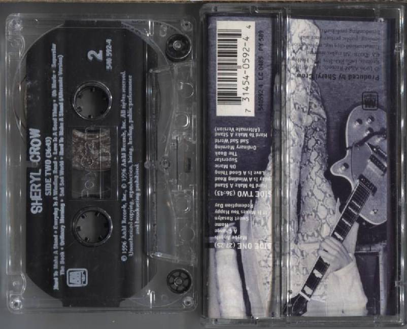Sheryl Crow 1996 Polygram Mega Rare Singapore Only Cassette CS876